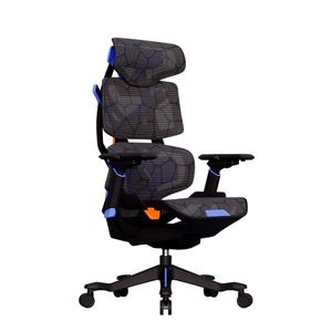 Cadeira Ergonômica Elements Vector Preta e Roxa