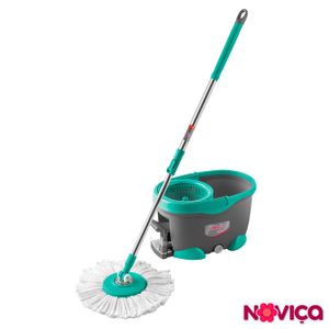 Mop Turbo com Balde com 17 Litros de Capacidade - Noviça