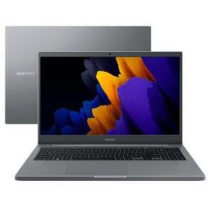 Notebook Samsung Book, Intel Core i5 1135G7, 8GB, 256GB SSD, 15,6", Win 11,Cinza Chumbo - NP550XDA-KH2BR