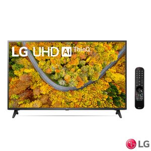 Smart TV 4K LG LED 50? com ThinQ AI, Google Assistente, Alexa, Controle Smart Magic e Wi-Fi - 50UP7550PSF