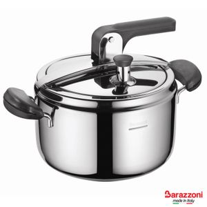 Panela de Pressão com 5 Litros em Aço Inox - Barazzoni