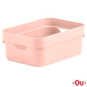 Caixa Organizadora Cube Mini Rosa Nude - Ou