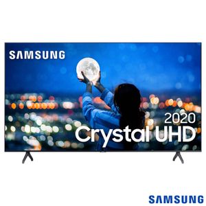 Samsung Smart TV Crystal UHD TU7000 4K 43´´, Processador Crystal 4K, Borda Infinita, Controle Único, Bluetooth