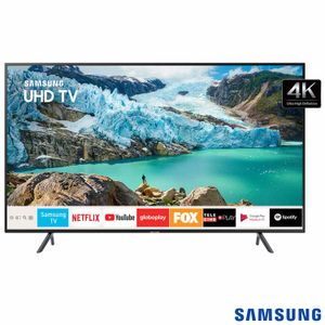 Smart TV 4K Samsung LED 50? com Visual Livre de Cabos, HDR Premium, Controle Remoto Único e Wi-Fi - UN50RU7100GXZD