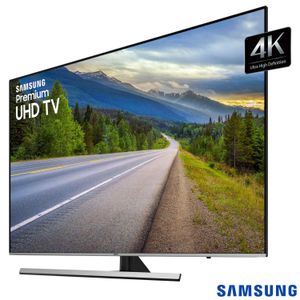 Smart TV 4K Samsung LED 2018 UHD 75" com HDR 1000, Visual Livre de Cabos, Controle Remoto Único, Bixby  -  UN75NU80