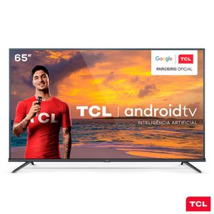 Smart TV 4K TCL LED 65? com Controle por Comando de Voz, Dolby Audio, HDR 10, Google Assistant e Wi-Fi - 65P8M