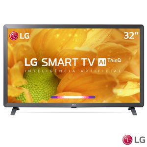 Smart TV LG LCD 32? com Comandos de Voz, WebOS 4.5, Upscaler HD, HDR Ativo e Wi-Fi Preta - 32LM625BPSB