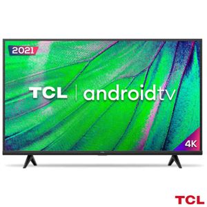 Smart TV TCL LED 4K UHD HDR 50" Android TV com Comando por Controle de Voz, Google Assistant e Wi-Fi - 50P615