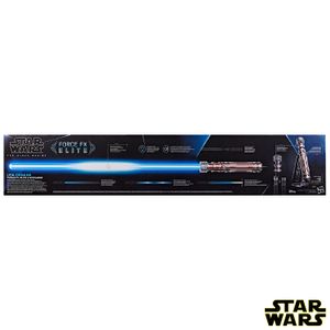 Star Wars The Black Series Sabre de Luz Force FX Elite da Leia Organa, com LED e Som  - F3904 - Hasbro