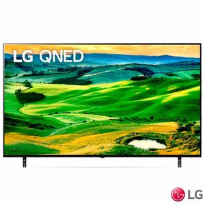 Smart TV 4K LG 65" Polegadas Quantum e Dot NanoCell, FreeSync, 4x HDMI 2.1, ThinQAI, Google Alexa - 65QNED80SQ