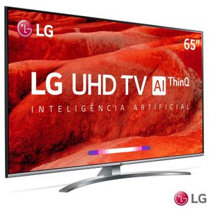 Smart TV 4K LG LED 65?, Ultra Surround, TV WebOS 4.5, Upscaler 4K, HDR Ativo e Wi-Fi - 65UM7650PSB