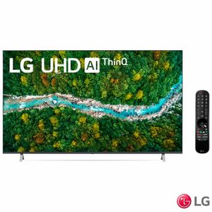 Smart TV 4K UHD LG LED 70´´ com HDR Inteligência Artificial ThinQ, Smart Magic, Google Alexa e Wi-Fi - 70UP7750PSB