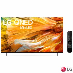 2021 Smart TV LG 75" Polegadas 4K MiniLED Quantum Dot NanoCell 75QNED90 120Hz FreeSync HDMI ThinQAI Google Alexa