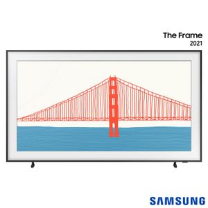 Smart TV Samsung The Frame QLED 4K 50" Polegadas, com Modo Arte, Molduras Customizáveis e Conexão Única - 50LS03AA