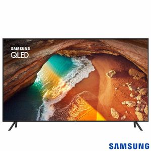 Smart TV 4K Samsung QLED 55" UHD com Pontos Quânticos, Sem efeito Burn-in, HDR500 e Wi-Fi - QN55Q60RAGXZD