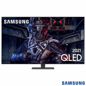 Smart TV 4K Samsung QLED 65" Polegadas com Modo Game, Alexa built in e Wi-Fi - 65Q80AA