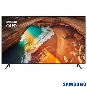 Smart TV 4K Samsung QLED 75" UHD com Pontos Quânticos, Sem efeito Burn-in, HDR500 e Wi-Fi - QN75Q60RAGXZD