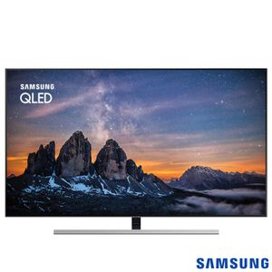 Smart TV Samsung QLED UHD 4K 75" com Pontos Quânticos, Direct Full Array 8x e Wi-Fi - QN75Q80RAGXZD