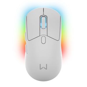 Mouse Magnus (Wireless) com Base Branco Warrior - MO422 MO422