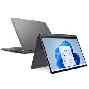 Notebook 2em1 Lenovo IdeaPad Flex 5i, Intel Core i5 1235U, 8GB, 256GB SSD, Tela 14", Win 11, 82TA0002BR