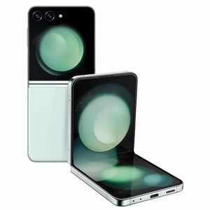 Smartphone Samsung Galaxy Z Flip5 5G Verde Claro, 512GB, 8GB de RAM e Câmera Dupla de 12MP