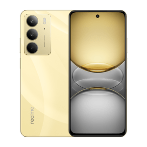 Celular Realme C75 Lightning Gold, Tela de 6,67", 5G, 256GB e Câmera de 50MP - RMX3963