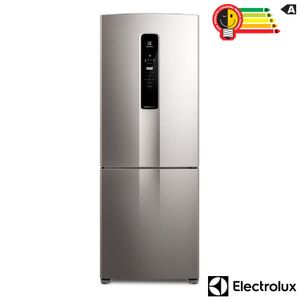 Refrigerador Bottom Freezer Electrolux de 02 Portas Frost Free com 488 Litros Tecnologia Inverter Inox - IB55S