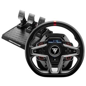 Kit Volante e Pedal T-248 Thrustmaster Playstation Oficially Licensed para PS5
