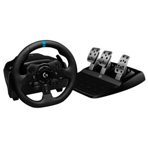 Volante Logitech G923 para PS5, PS4, PC com Force Feedback Trueforce e Pedais Responsivos