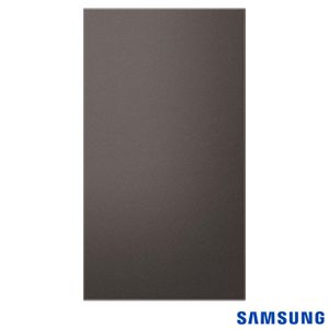 Painel Superior de Geladeira Bespoke Samsung em Aço Bmf Top Grafite Cotta Charcoal  - RA-B23DUU05GG