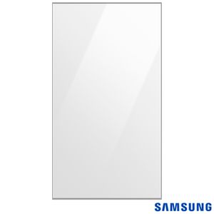 Painel Inferior de Geladeira Bespoke Samsung em Vidro Bmf Bottom Branca Clean White - RA-B23DBB12GG