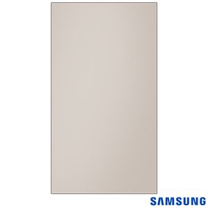 Painel Inferior de Geladeira Bespoke Samsung em Vidro Bmf Bottom Bege Satin Beige - RA-B23DBB39GG