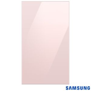 Painel Inferior de Geladeira Bespoke Samsung em Vidro Bmf Bottom Rosa Clean Pink - RA-B23DBBP0GG