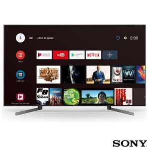 Android TV 4K UHD 75" Sony XBR-75X955G - mais cor e contraste, uma nova experiência de som e inteligência artificia