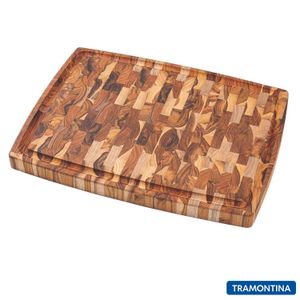 Tábua Gourmet Invertida em Madeira Retangular 45cm  - Tramontina