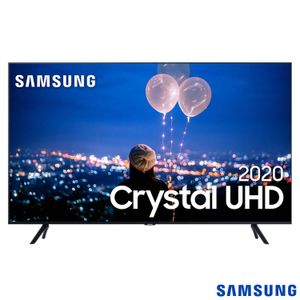 Samsung Smart TV Crystal UHD TU8000 4K 65", Borda Infinita, Alexa built in, Controle Único, Visual Livre de Cabos