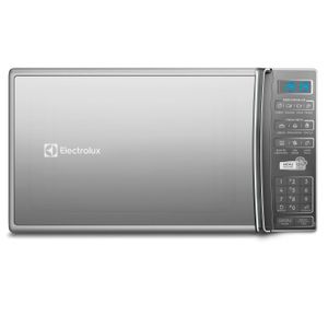 Micro-ondas de Bancada Electrolux Prata 27L com 55 receitas pré-programadas no Menu Online (MS37R)