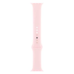 Pulseira Esportiva para Apple Watch 45 mm em Fluorelastômero Rosa-claro M/G - MT3V3AM/A