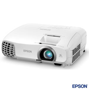 Projetor Epson Powerlite Home Cinema, 34"a 328", Resolução WXGA, 2000 ANSI Lumens, 3LCD, FHD, 3D, Branco - 2030