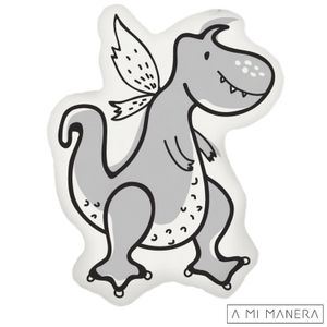 Almofada de Decoração Formato Dino - A Mi Manera