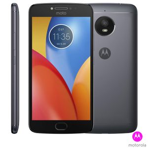 Moto E4 Plus Preto e Titanium com Tela de 5,5?, 4G, 16 GB e Câmera de 13MP - XT1773