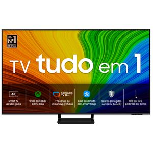 Smart Big TV Samsung 75" Polegadas QLED 4K 75Q70D Processador com AI, Gaming Hub, Alexa e Wi-Fi - QN75Q70D