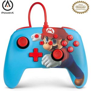 Controle PowerA Wired (Com Fio) - Mario Punch - Switch