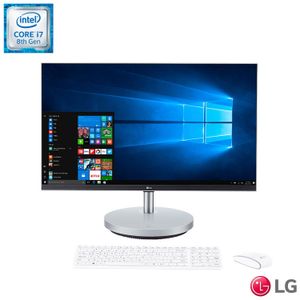 All in One LG, Intel® Core® i7 8550U, 8GB, 1TB, Tela de 27", Branco - 27V790-C.BH72P1