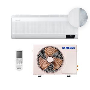 Ar Condicionado Split Inverter Windfree Powervolt Samsung 12000 Btus Frio  Monofásico AR12BVFAVWKNAZ