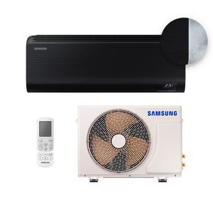 Ar Condicionado Split Inverter Windfree Connect Black Edition Samsung 12000 Btus Quente/frio  Monofásico AR12CSECABTNAZ