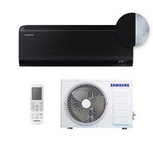 Ar Condicionado Hw Inverter Windfree Connect Black Samsung 18000 Btus Quente/frio  Monofásico AR18CSECABTNAZ