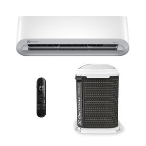 Ar Condicionado Split Hw Inverter R-32 Electrolux Color Adapt Wi-fi 18000 Btus Quente/frio  YI18R