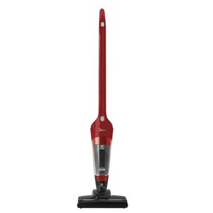 Aspirador de Pó Vertical Midea 2 em 1  Preto e Vermelho VSC15B - Bivolt