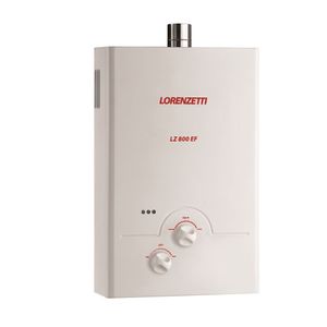 Aquecedor de Água a Gás  Lorenzetti 800EF-B GN - Bivolt